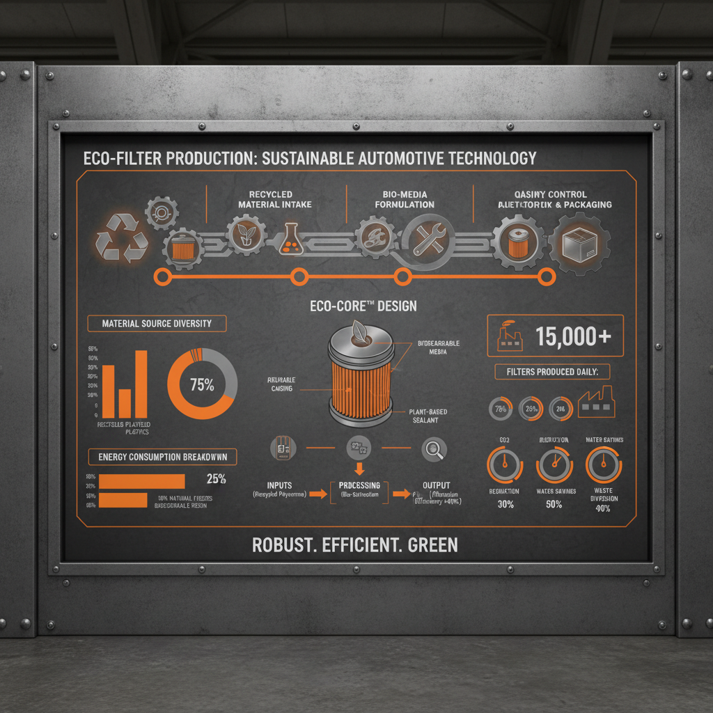 Advancing Automotive Sustainability with an Eco Oil Filter Production Line