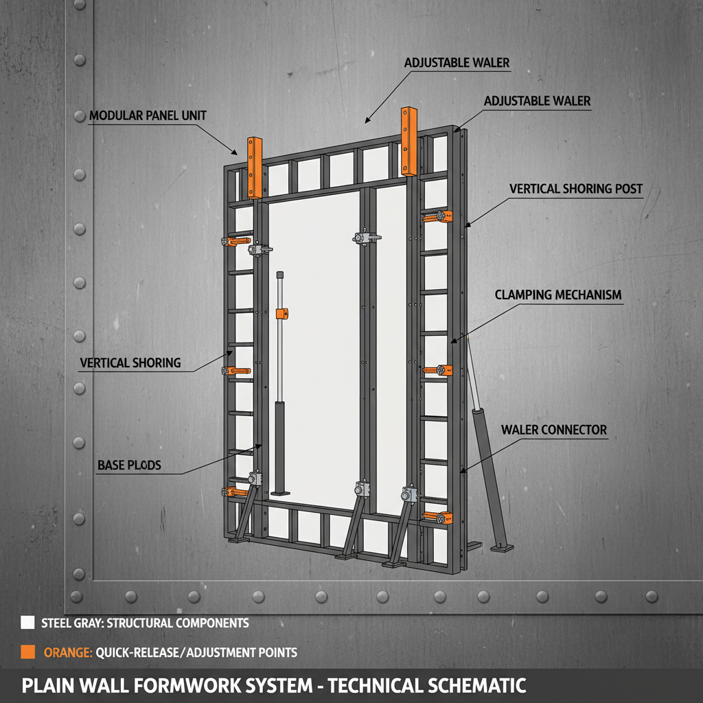 Advancements in plain white wall formwork system for Modern Construction