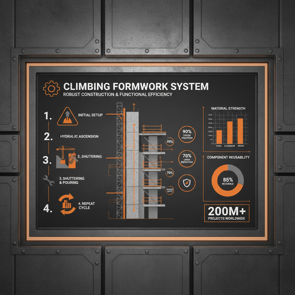 Advancements in Climbing Formwork Systems for Efficient Vertical Construction