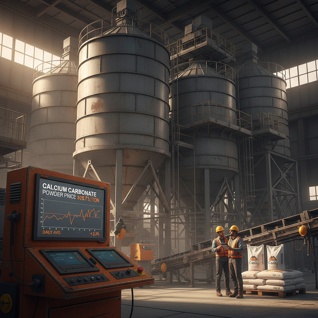 Understanding Calcium Carbonate Powder Price Trends and Market Dynamics