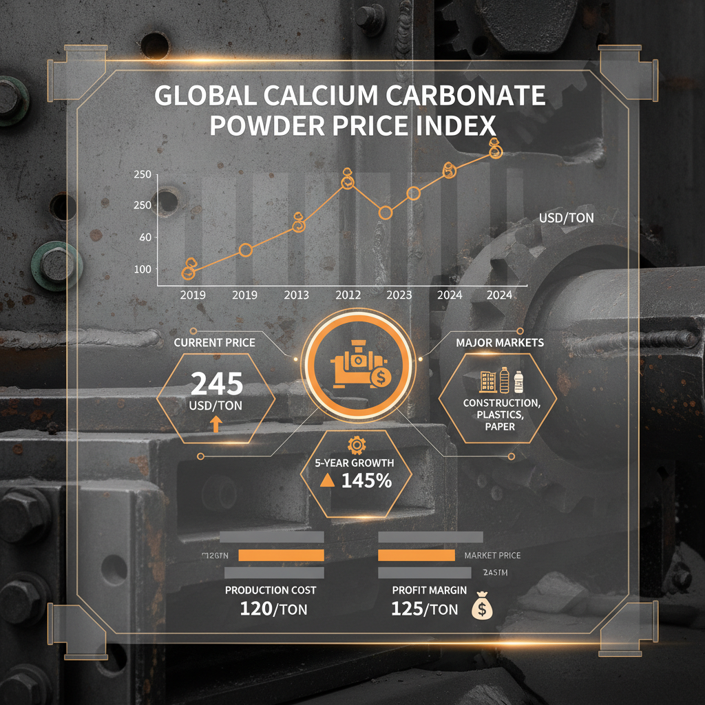 Understanding Calcium Carbonate Powder Price Trends and Market Dynamics