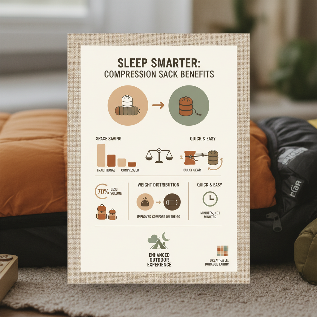 Optimizing Outdoor Gear with a Sleeping Bag Compression Sack for Efficient Packing