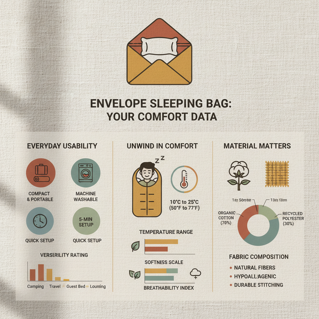 The Comprehensive Guide to Envelope Sleeping Bags for Outdoor Adventures