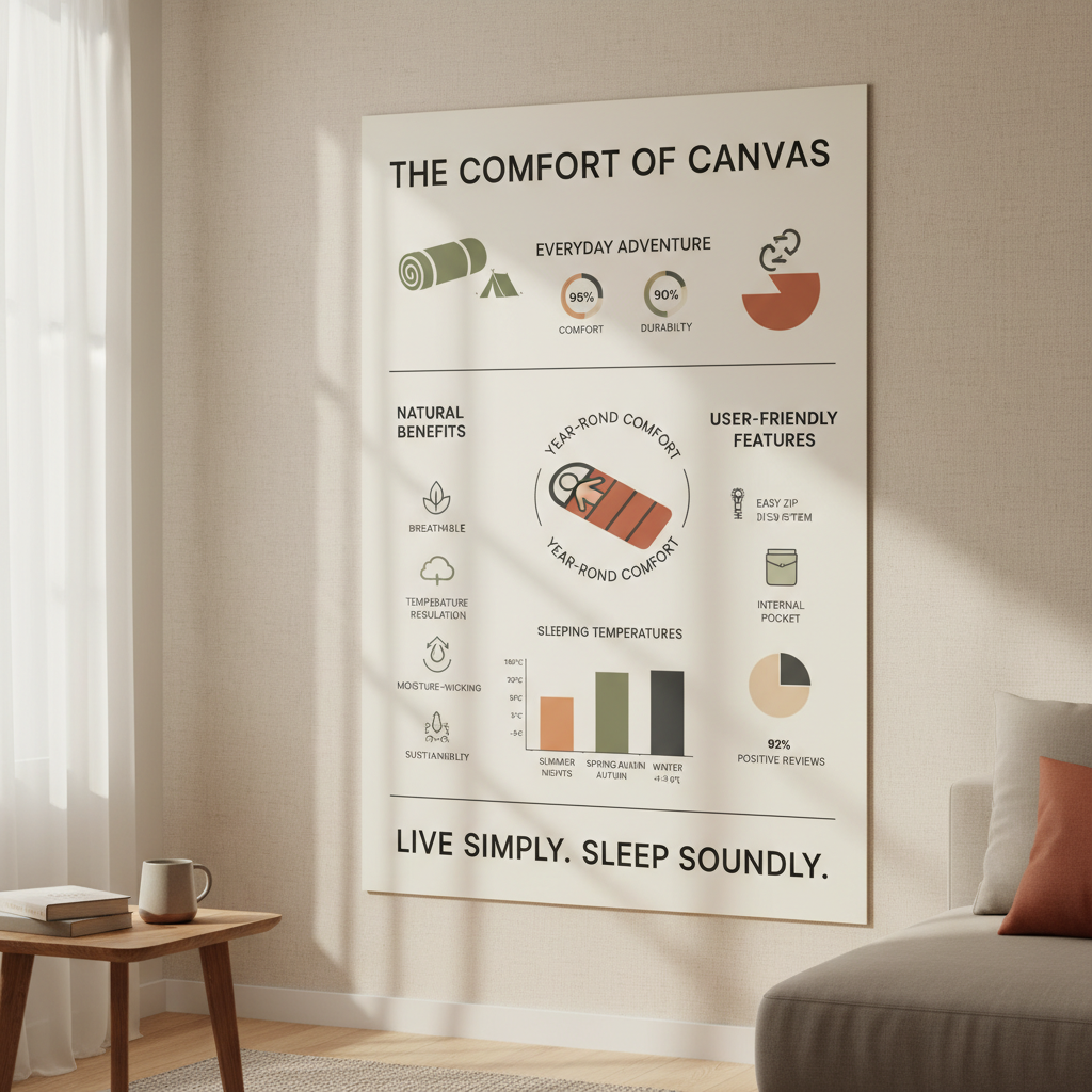 The Enduring Versatility of the Canvas Sleeping Bag for Shelter and Beyond