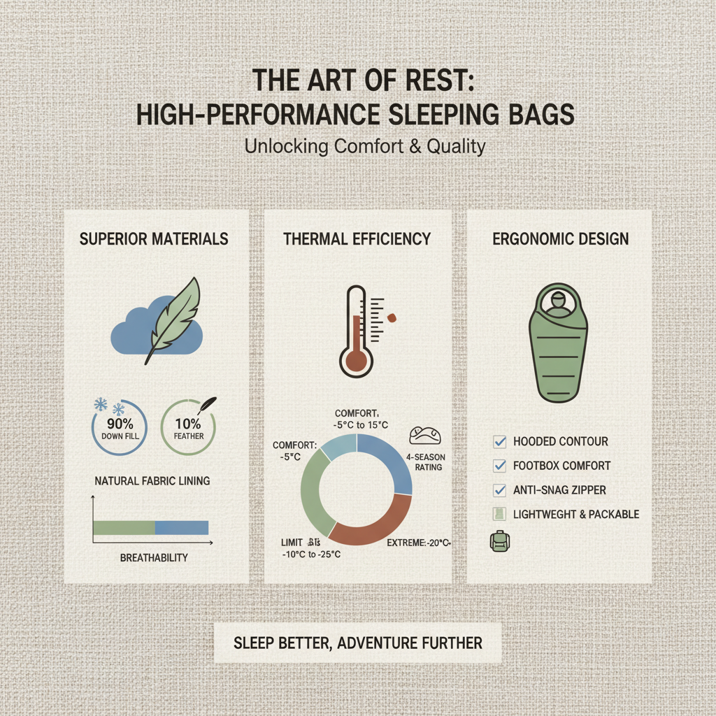 Exploring the World of High Quality Sleeping Bags for Comfort and Survival