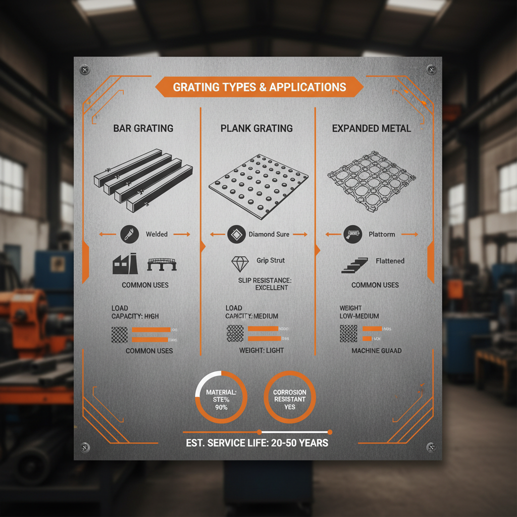 Exploring Different Types of Grating for Industrial and Infrastructure Applications