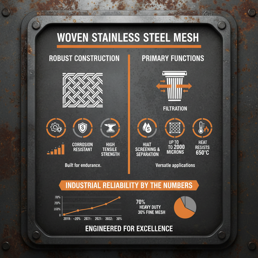 Exploring the Versatility and Applications of Woven Stainless Steel Mesh