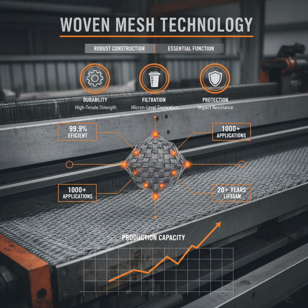 The Versatile Applications of Woven Mesh in Modern Industries and Infrastructure
