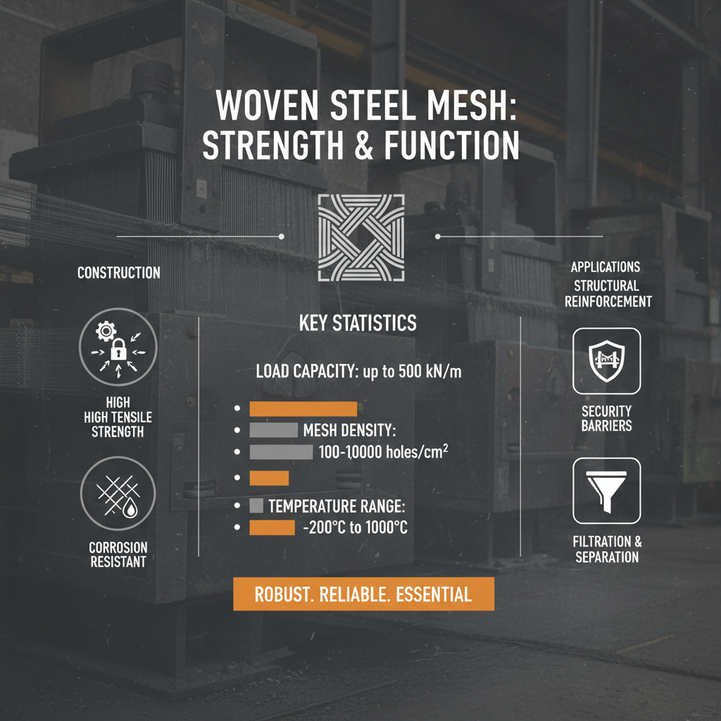 Exploring the Versatility and Applications of Woven Steel Mesh Materials