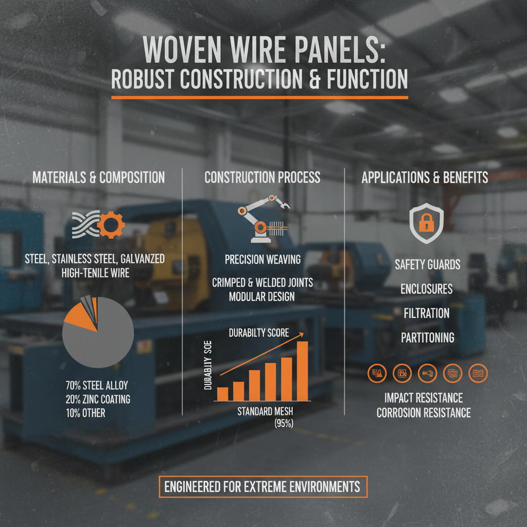 The Versatile Applications of Woven Wire Panels in Modern Infrastructure