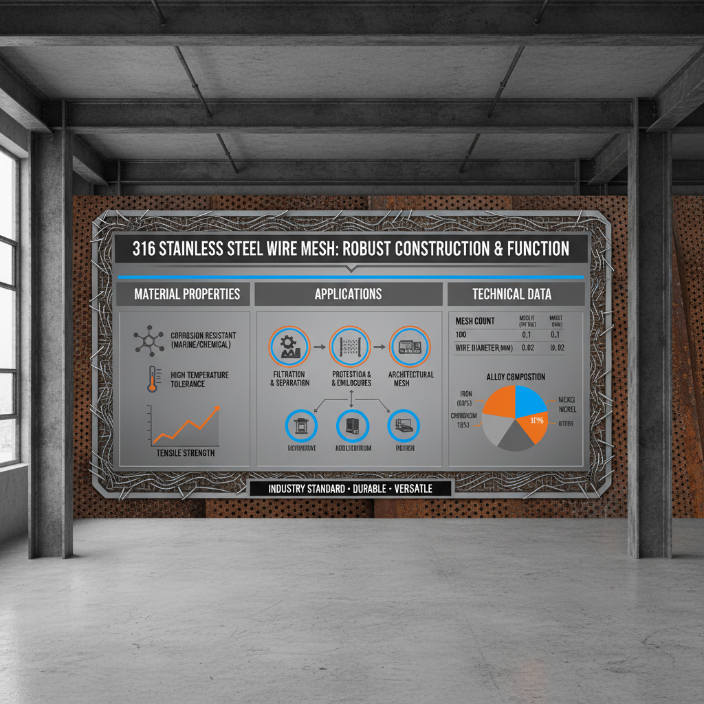 Exploring the Versatility and Durability of 316 Stainless Steel Wire Mesh