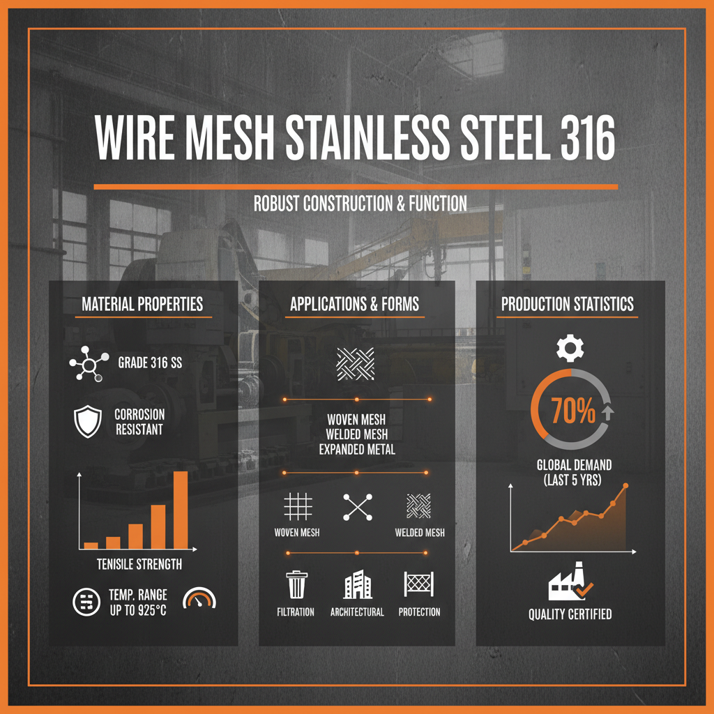 Comprehensive Guide to Wire Mesh Stainless Steel 316 Applications and Properties