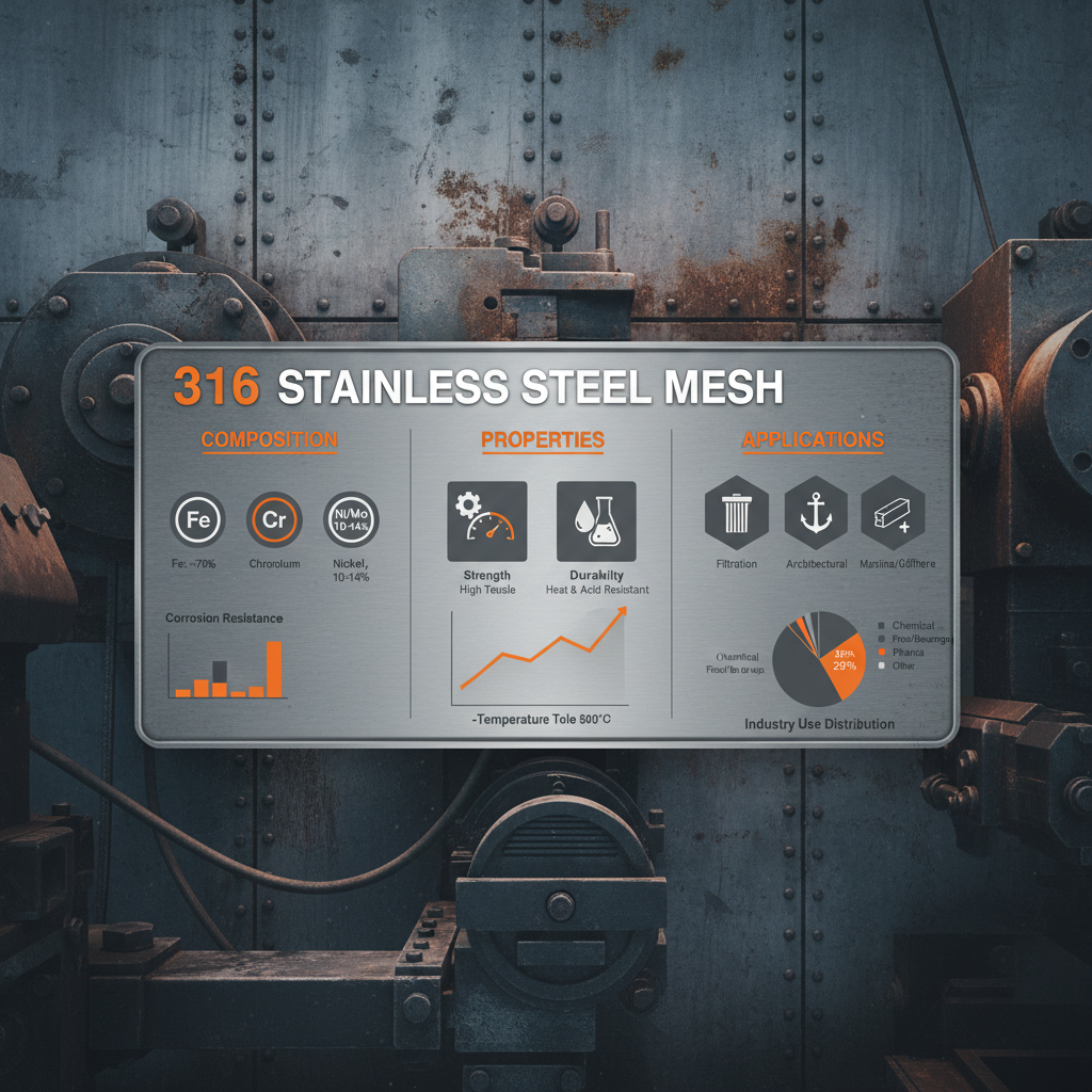Exploring the Versatility and Applications of 316 Stainless Steel Mesh