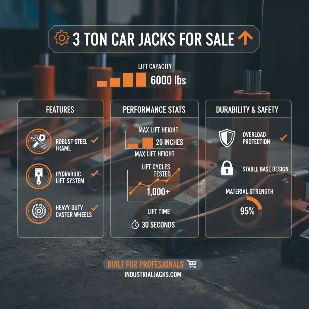 Find High Quality 3 Ton Car Jacks for Sale and Expert Guidance