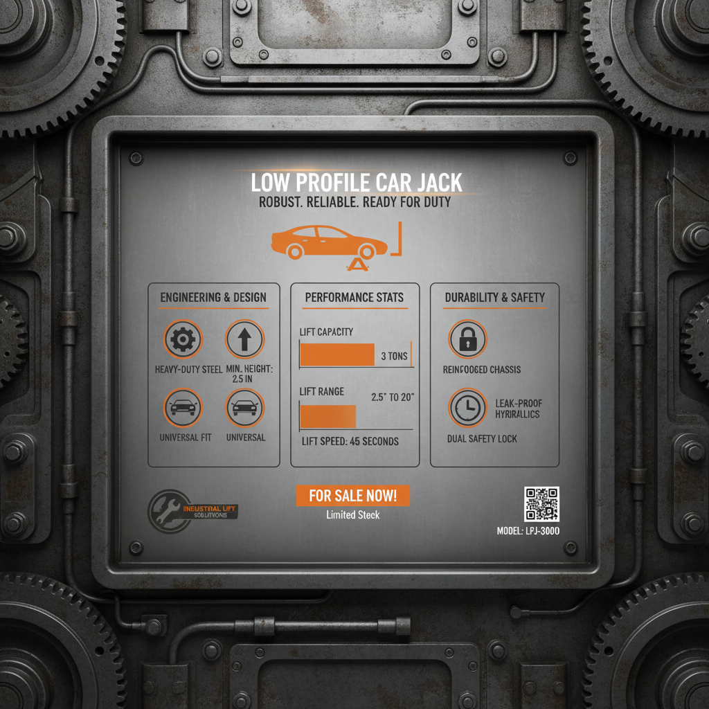 Find the Best Low Profile Car Jack for Sale and Enhance Your Automotive Work