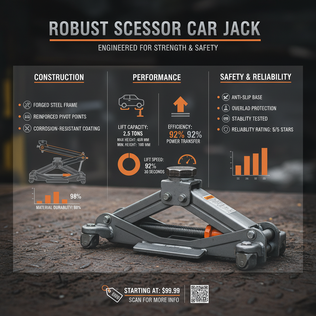 Find the Best Scissor Car Jack for Sale for Vehicle Maintenance