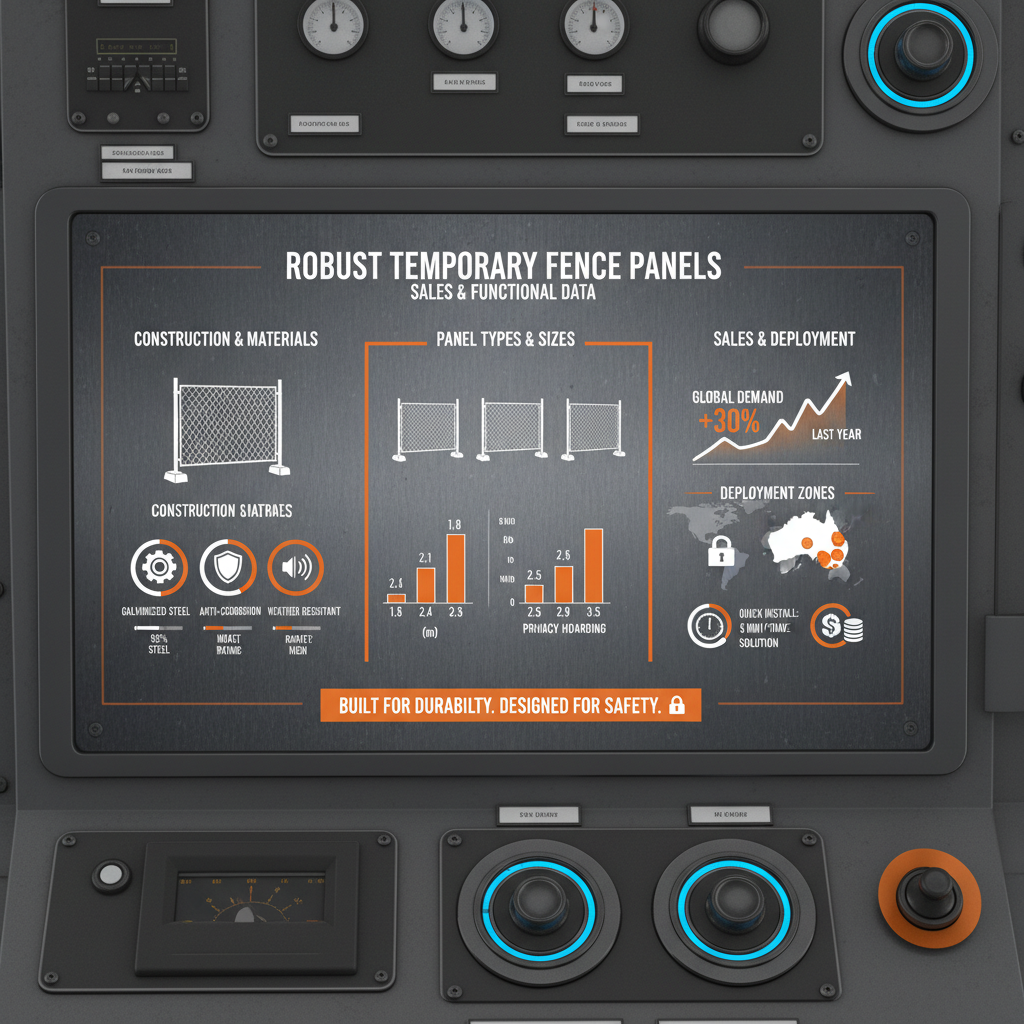 Comprehensive Guide to Temp Fence Panels for Sale and Their Applications
