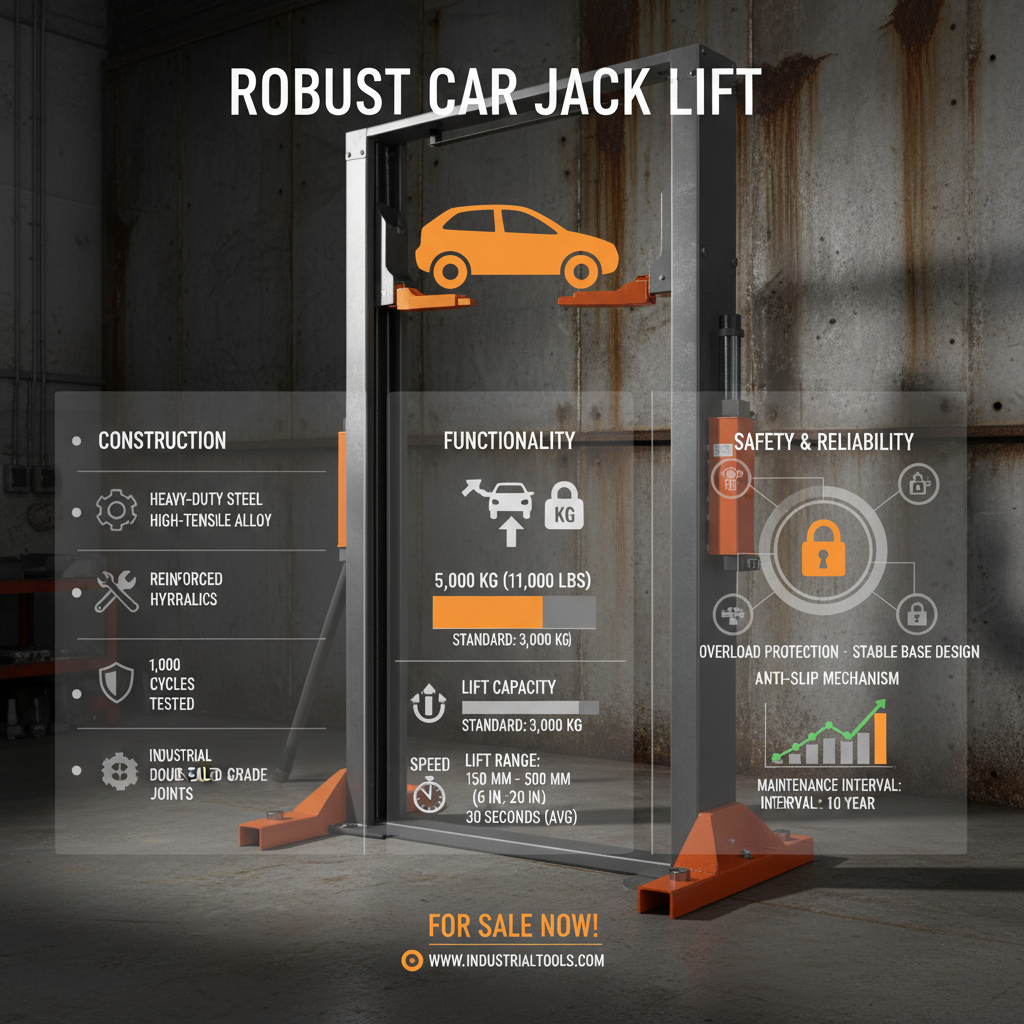 Find The Best Car Jack Lift For Sale To Enhance Your Automotive Work