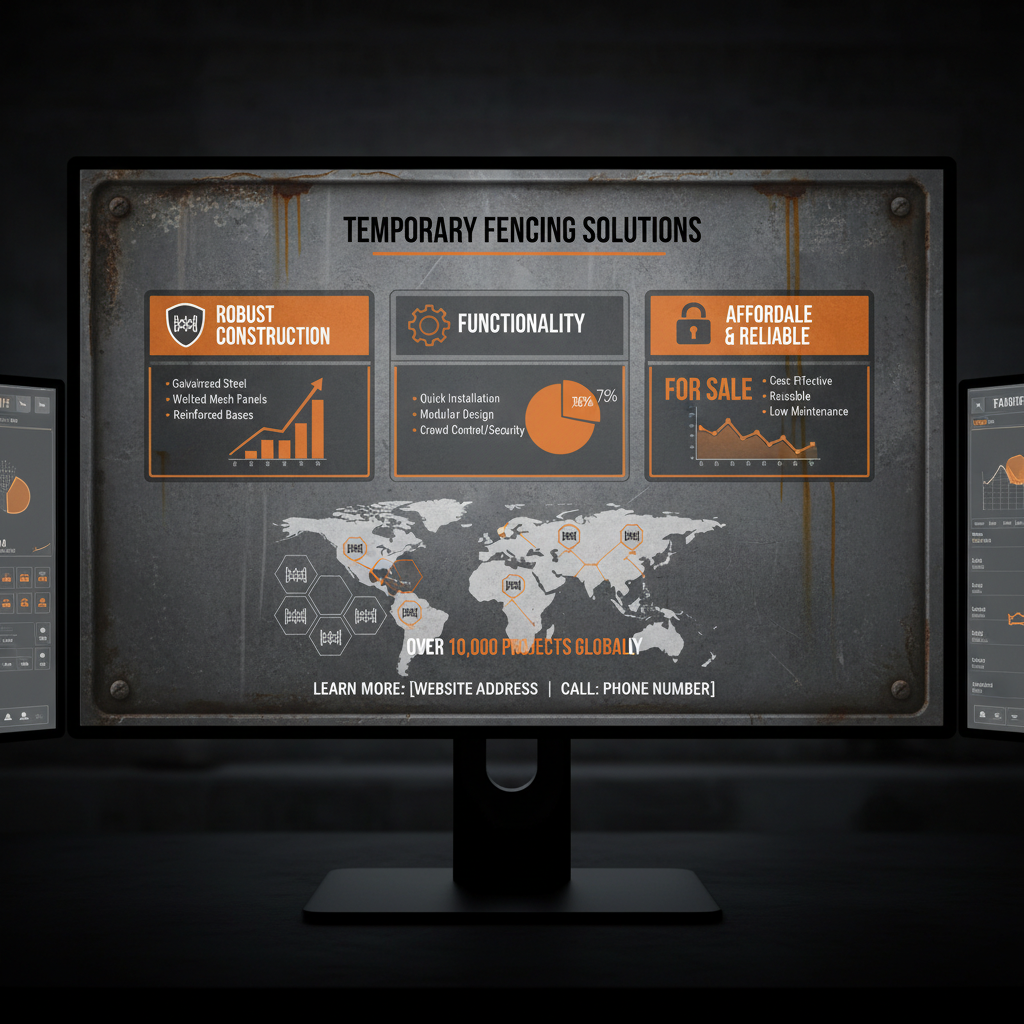 Comprehensive Guide to Temp Fencing for Sale and Its Diverse Applications