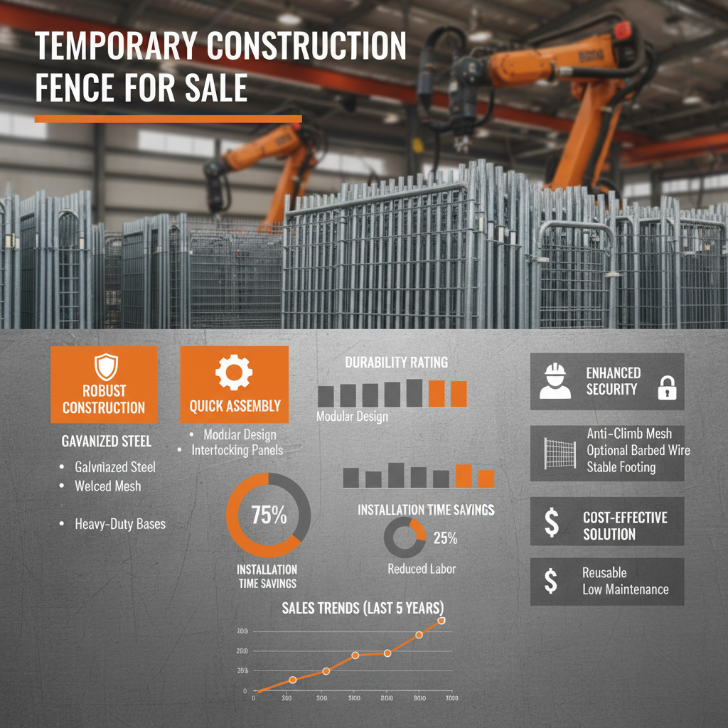 Comprehensive Guide to Temporary Construction Fence for Sale and Applications