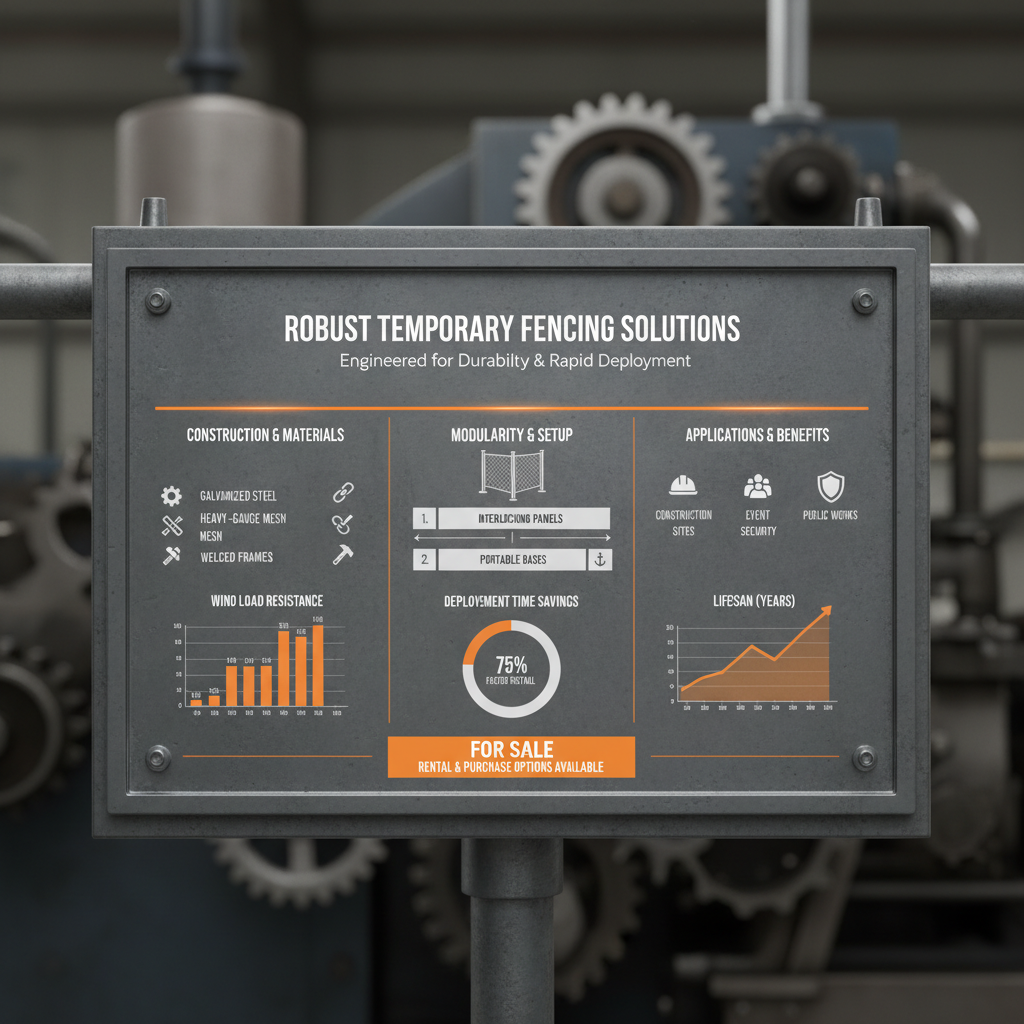 Discover Affordable Temporary Chain Link Fence for Sale and Secure Your Site