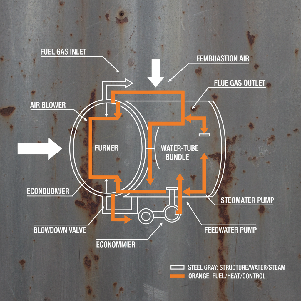 Advancements in Natural Gas Fired Steam Boiler Technology and Applications