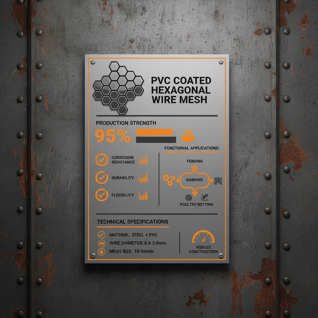 Durable and Versatile pvc coated hexagonal wire mesh for Global Applications