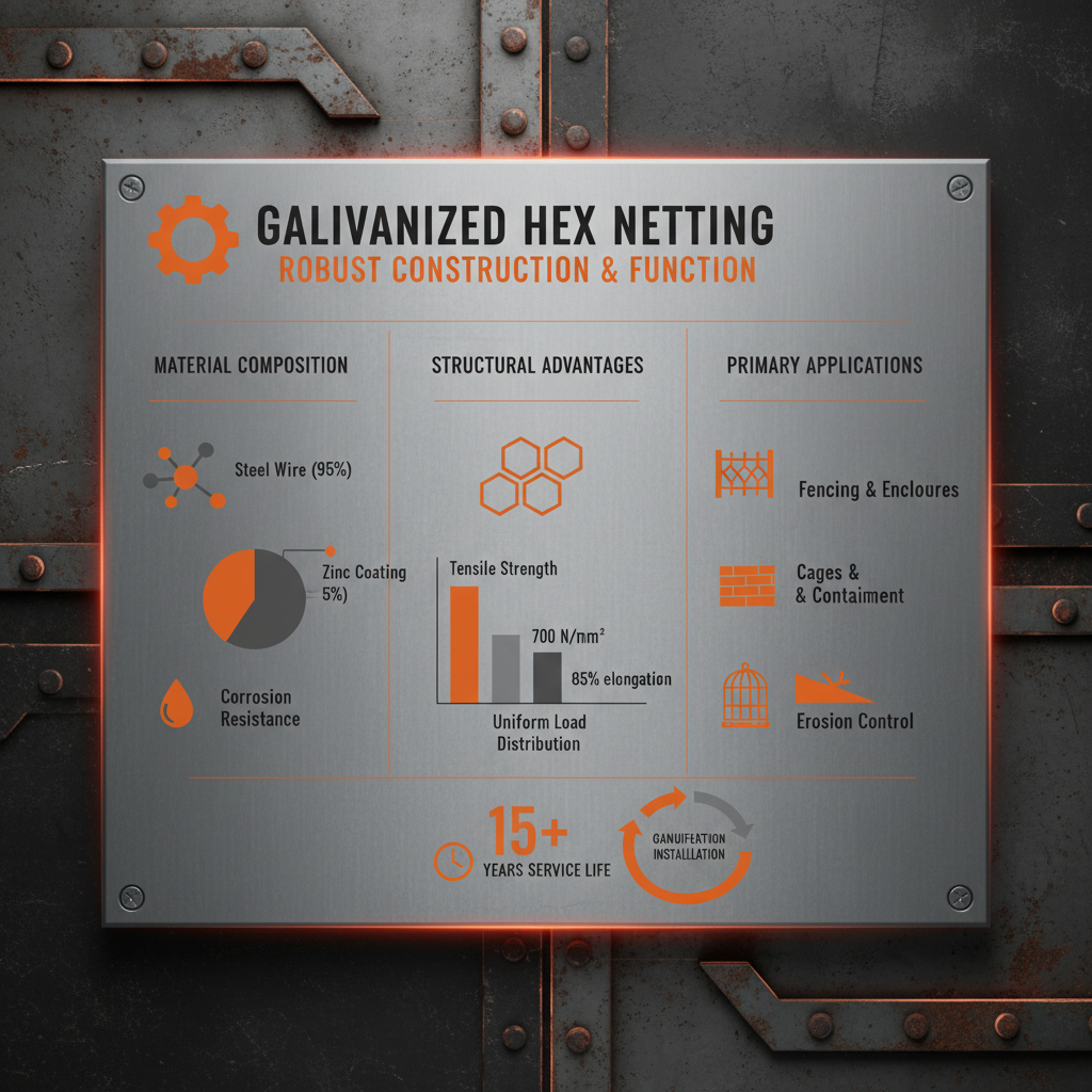 Exploring the Versatility and Applications of Galvanized Hex Netting