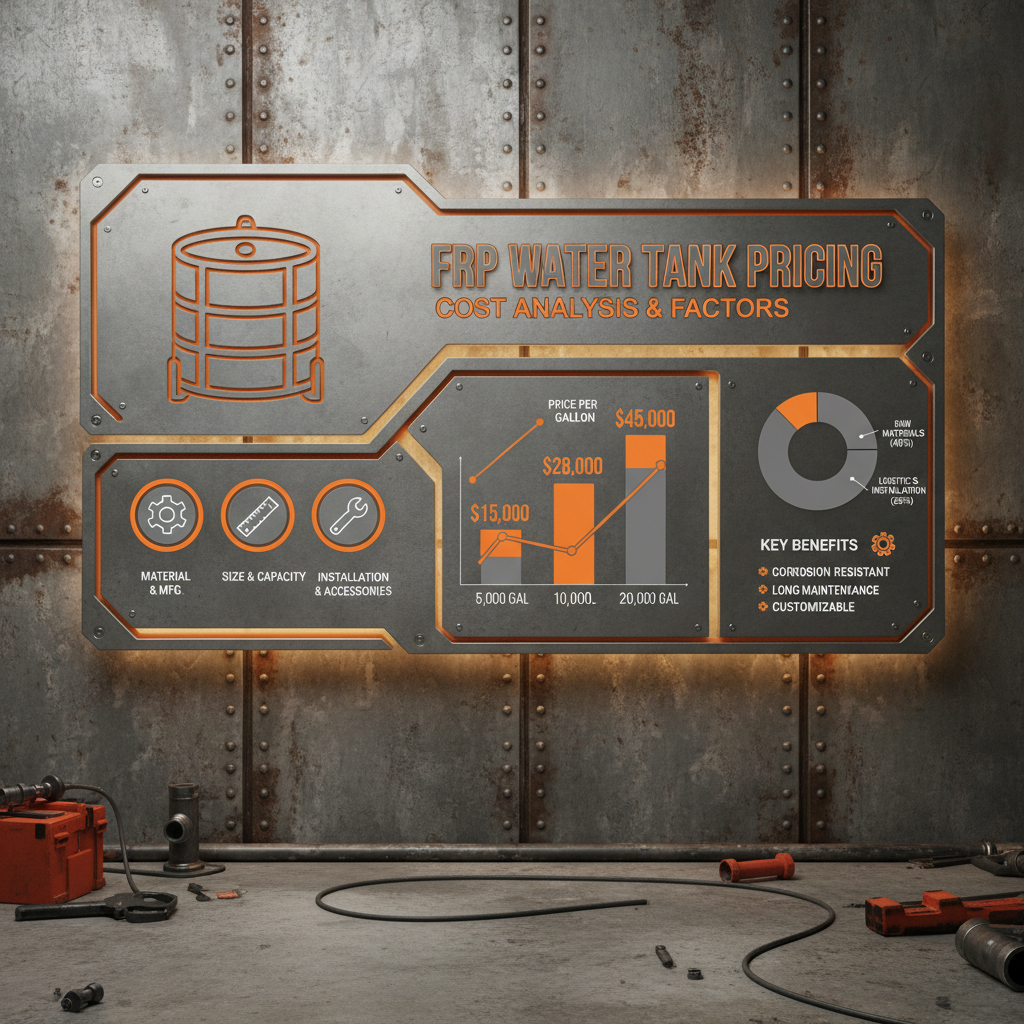Understanding Frp Water Tank Price for Sustainable Water Storage Solutions