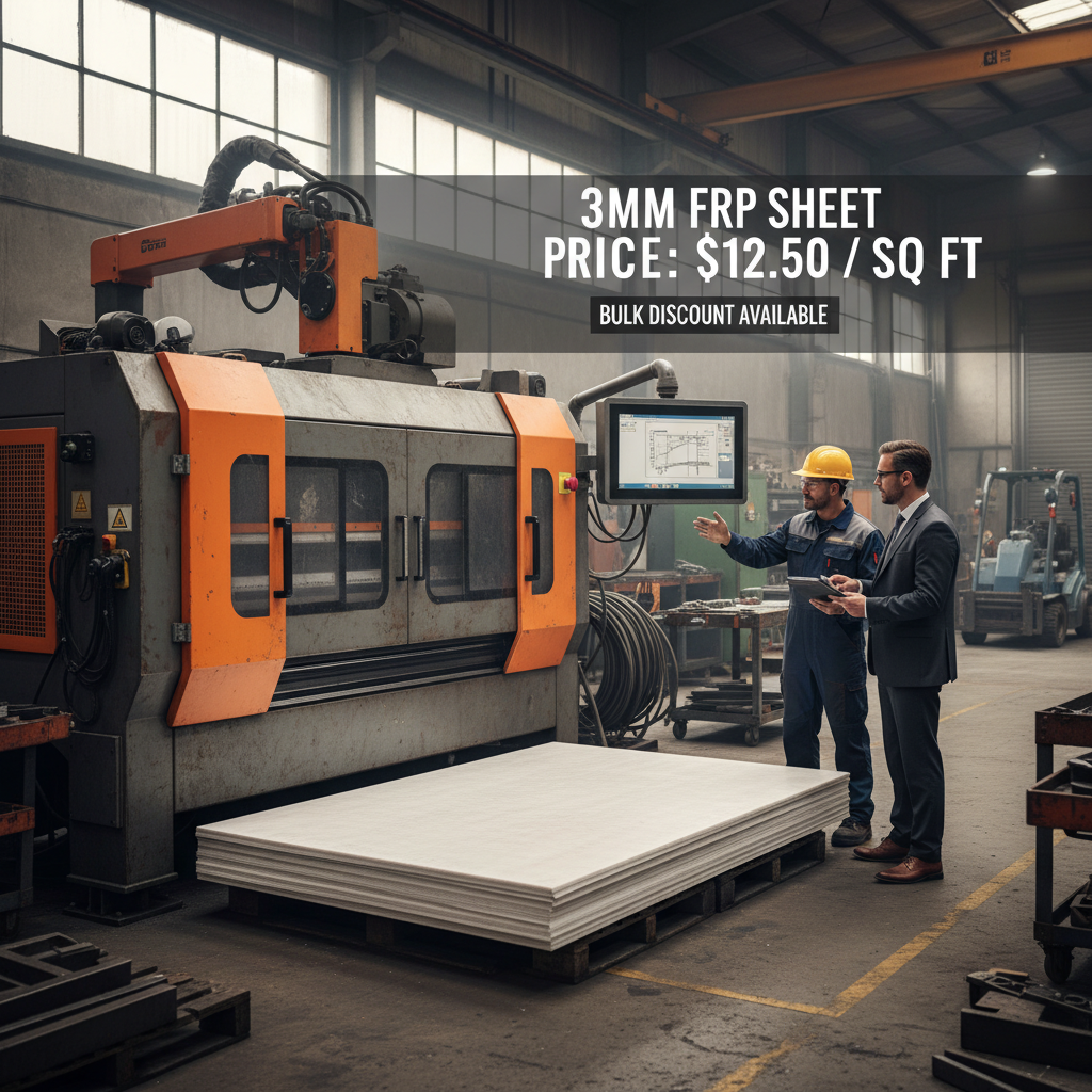 Exploring 3mm FRP Sheet Price Trends and Application Versatility