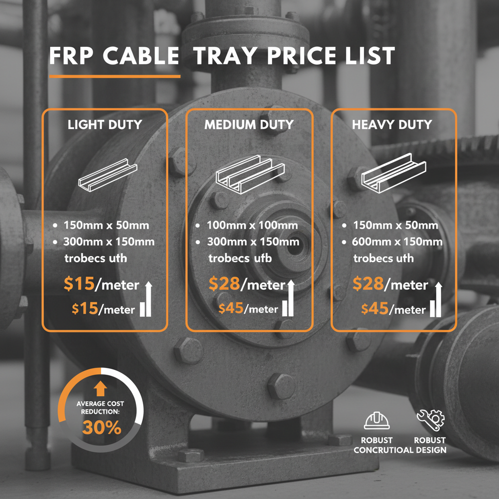 Comprehensive frp cable tray price list Guide for Efficient Cable Management Solutions