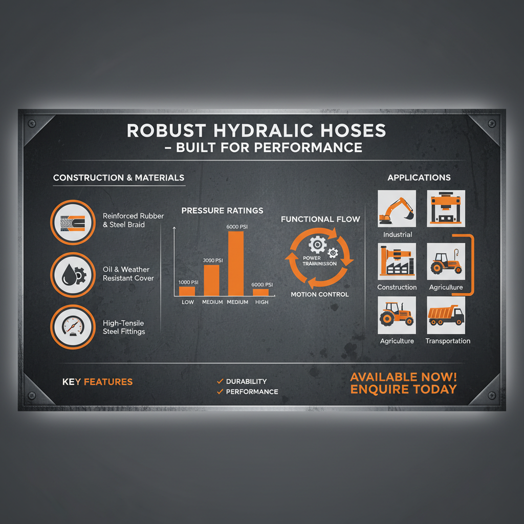 Find High Quality Hydraulic Hoses for Sale and Expert Guidance