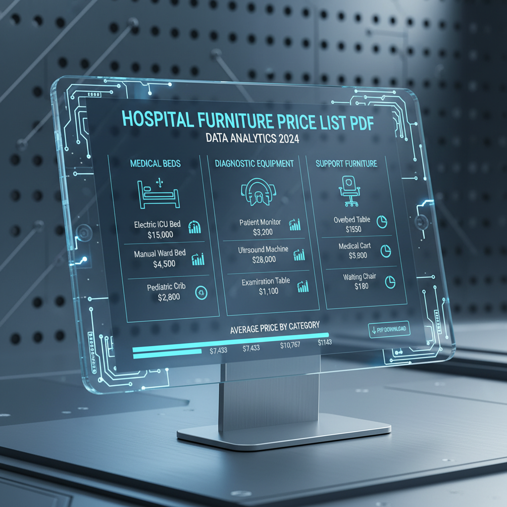 Comprehensive Hospital Furniture Price List PDF for Efficient Healthcare Procurement