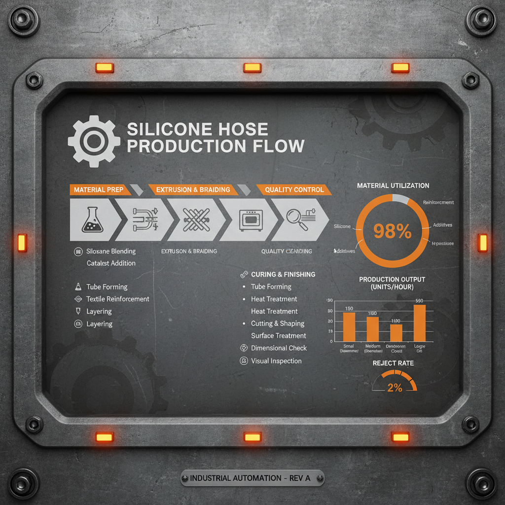 Understanding the Silicone Hose Manufacturing Process and Its Industrial Significance