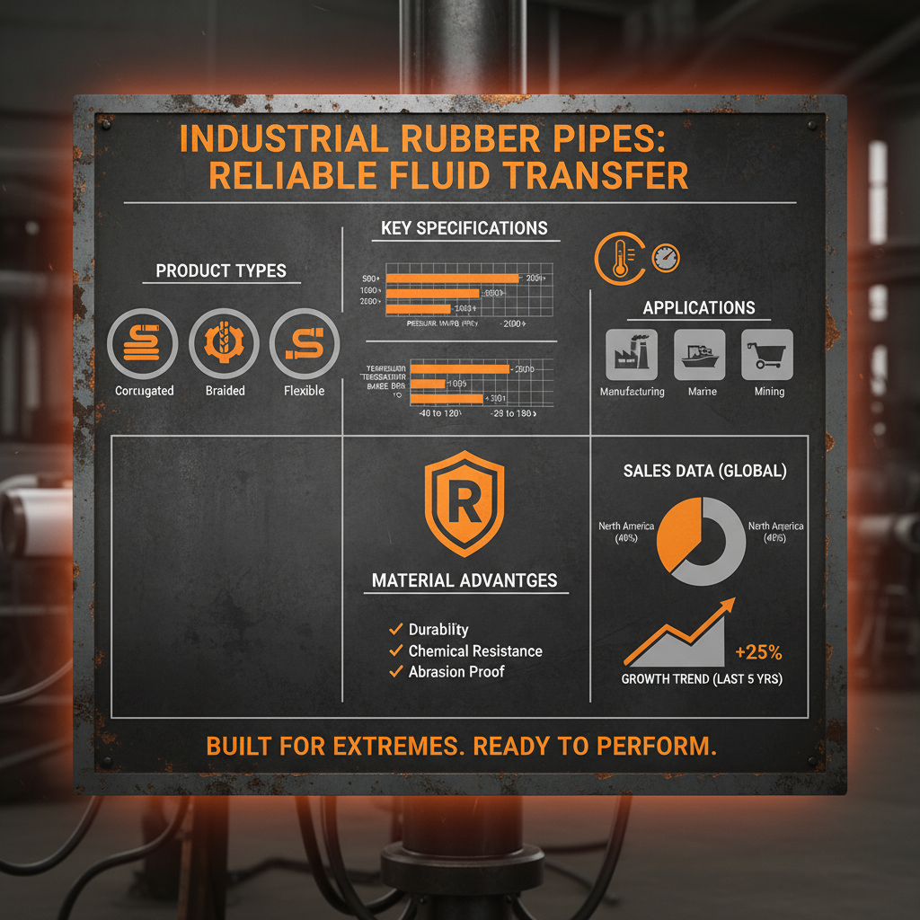 Comprehensive Guide to Rubber Pipes for Sale and Their Diverse Applications