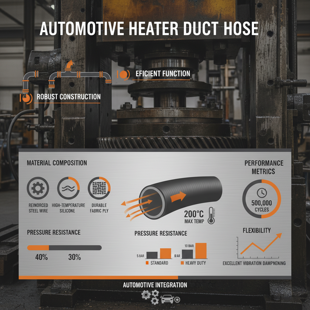 Essential Automotive Heater Duct Hose for Optimal Vehicle Climate Control