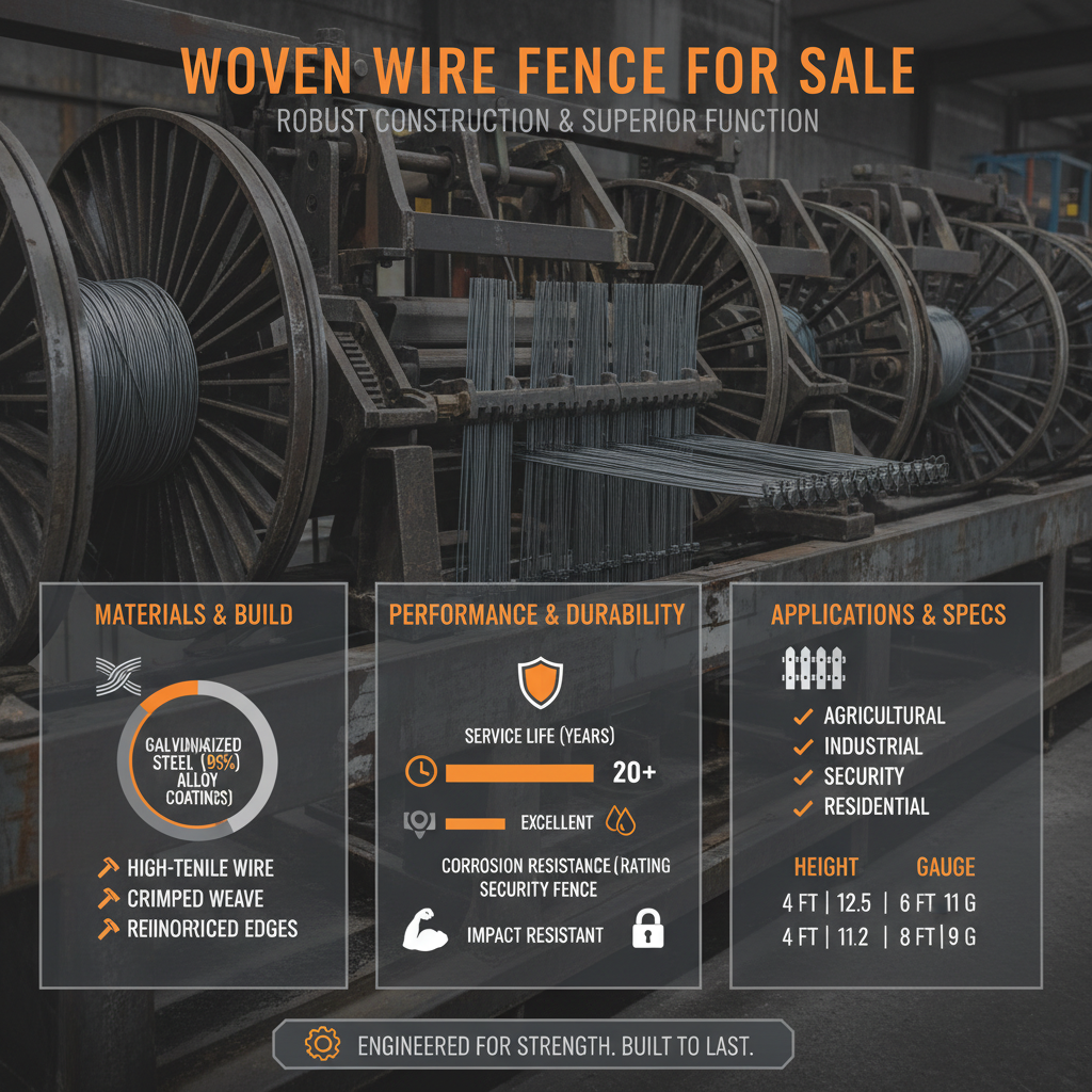 Comprehensive Guide to Woven Wire Fence for Sale and Industry Trends