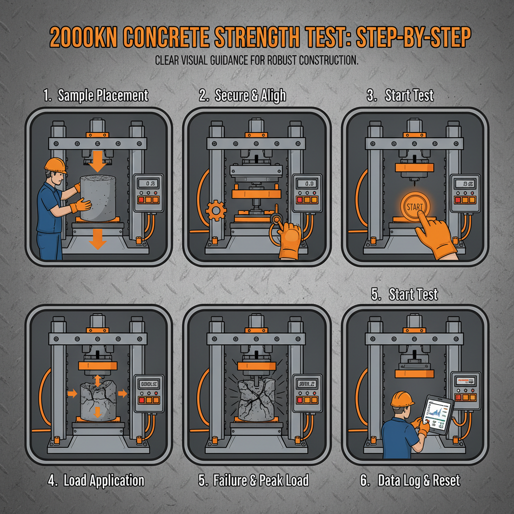 2000KN Concrete Strength machine