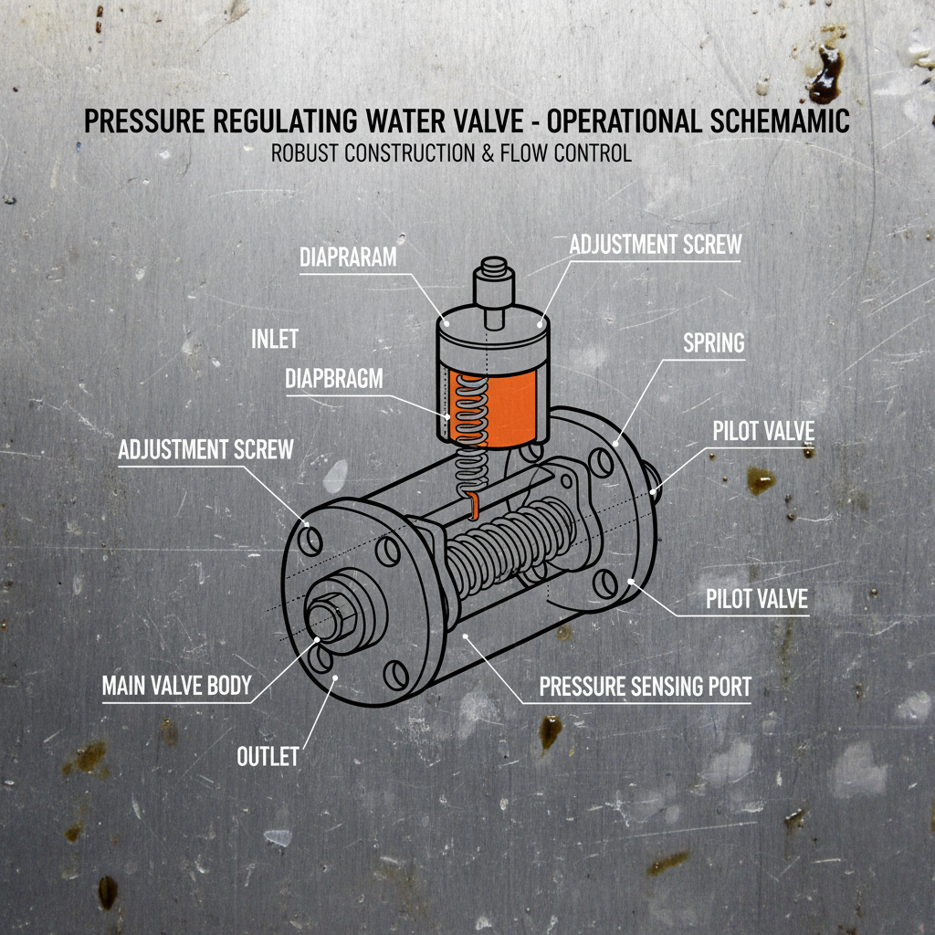 pressure water valve