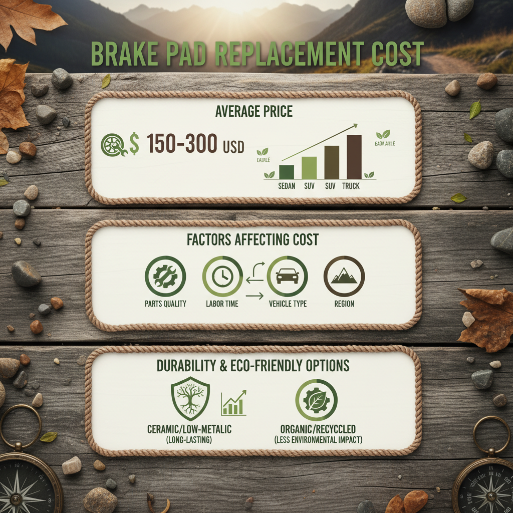 typical price for brake pad replacement