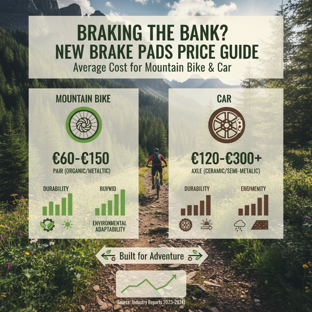 average price for new brake pads