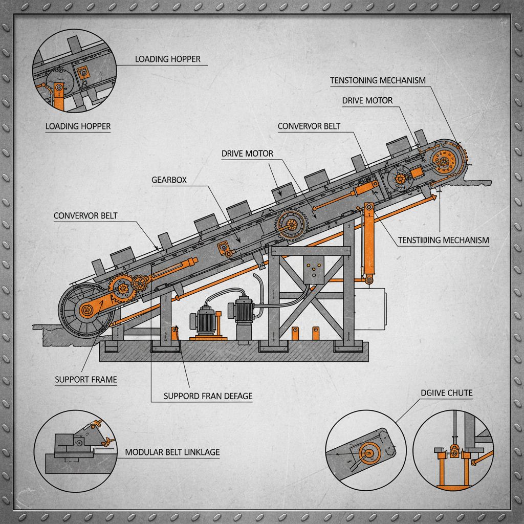 conveyor construction equipment