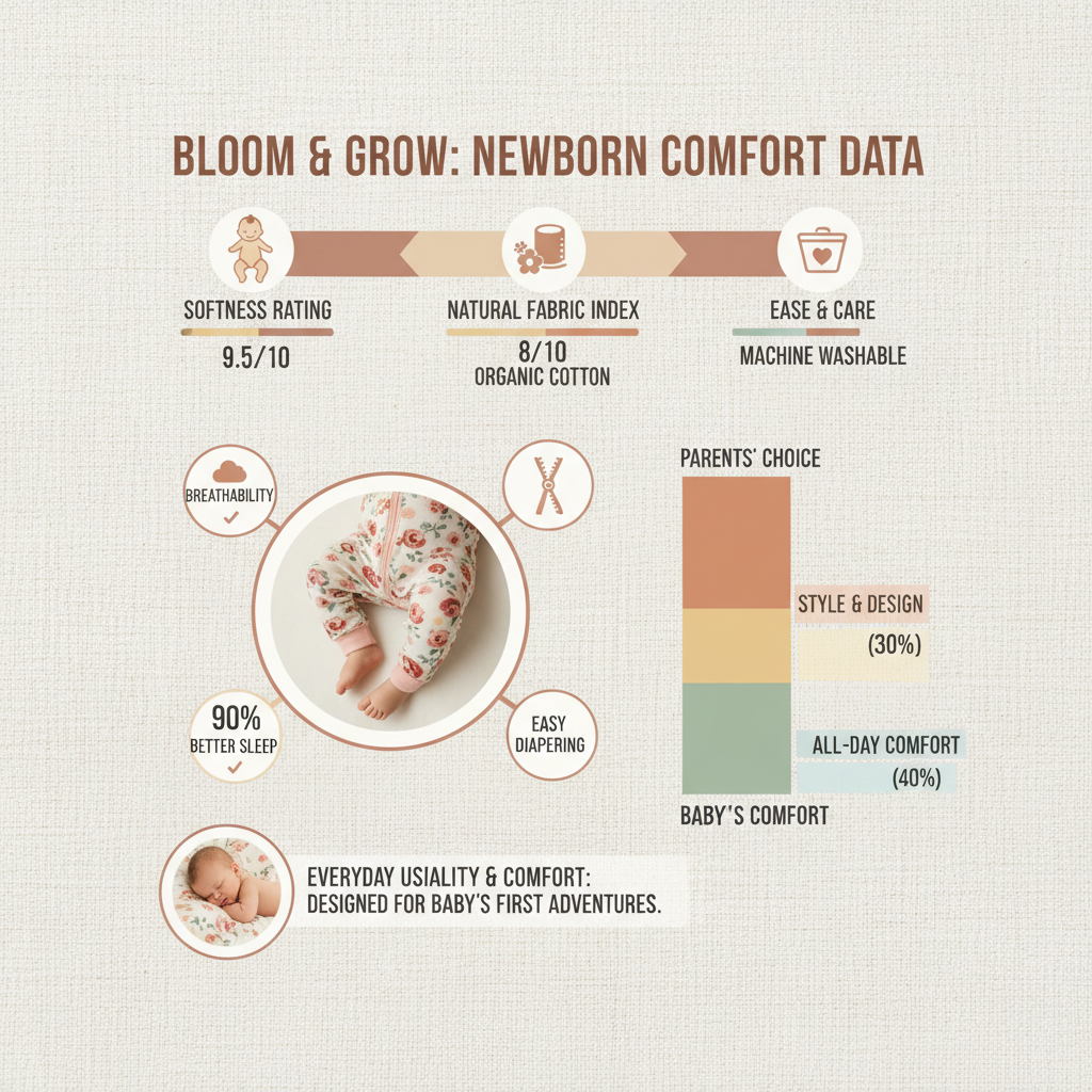floral newborn onesie