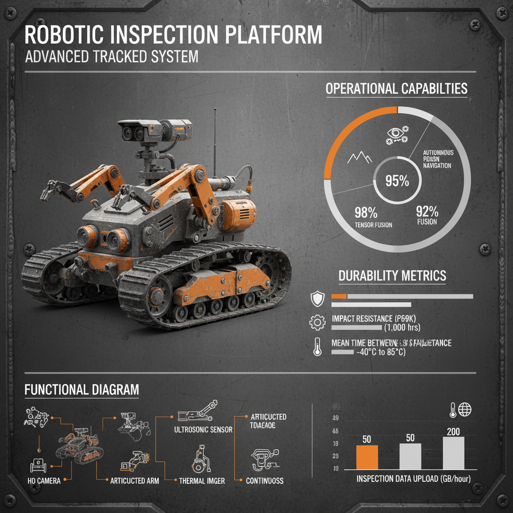 tracked inspection robot