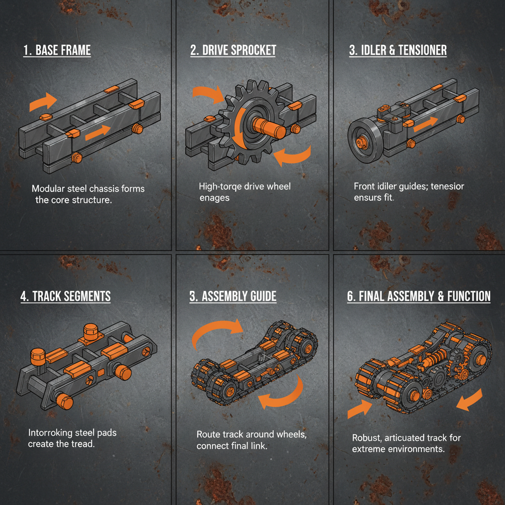 heavy duty robot tracks
