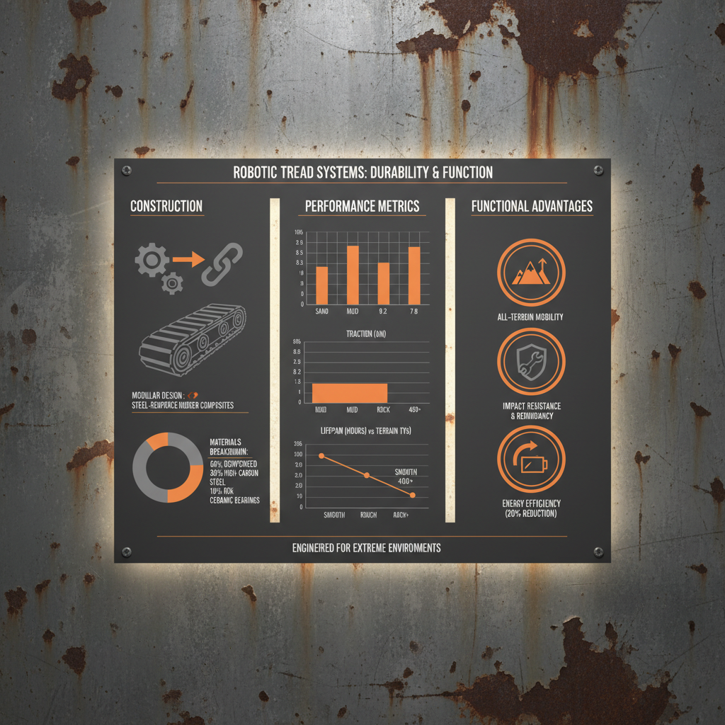 tank treads for robots