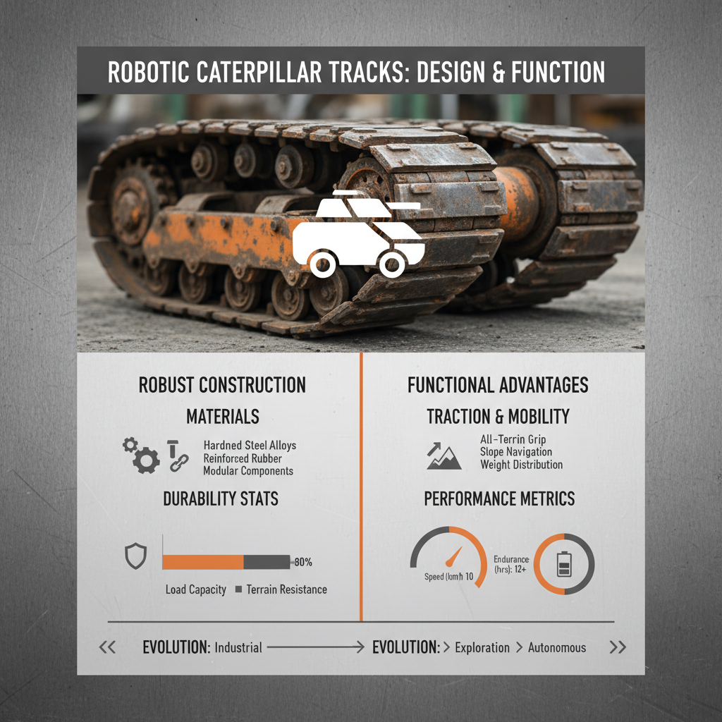 caterpillar tracks for robots