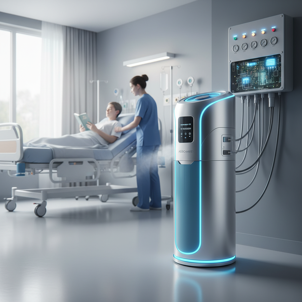 air purifier used in hospitals