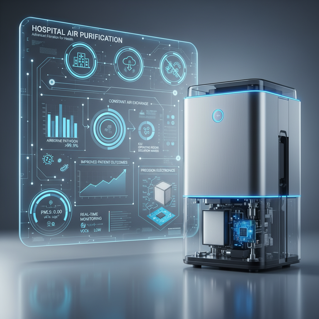 air purifier used in hospitals