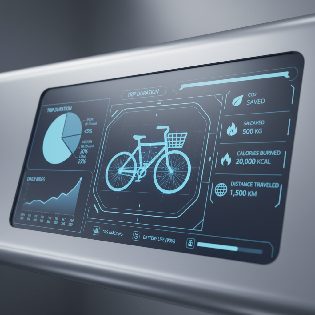 city bike with basket